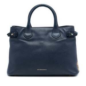 Burberry Banner Tote Leather And House #251262B60B